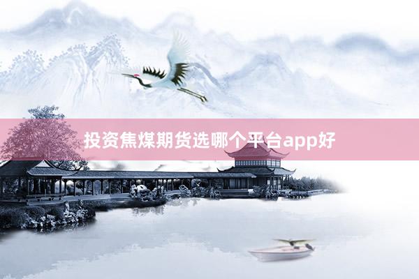 投资焦煤期货选哪个平台app好