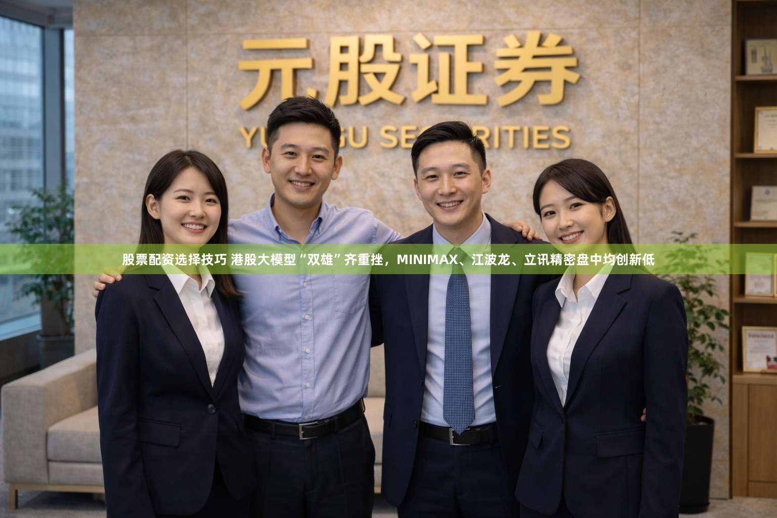 股票配资选择技巧 港股大模型“双雄”齐重挫，MINIMAX、江波龙、立讯精密盘中均创新低